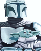 Load image into Gallery viewer, Mando & Grogu Card | The Mandalorian