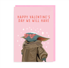 Load image into Gallery viewer, Grogu Valentine's Day Card | The Mandalorian