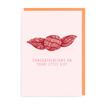 Load image into Gallery viewer, Grogu Baby Card | Boba Fett