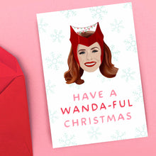 Load image into Gallery viewer, Wanda-ful Christmas Card | Marvel
