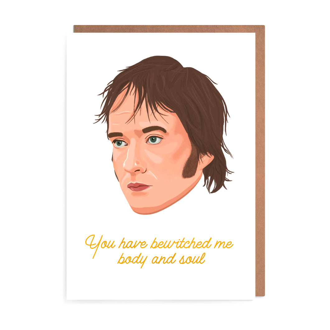 Mr Darcy Bewitched Card | Pride and Prejudice