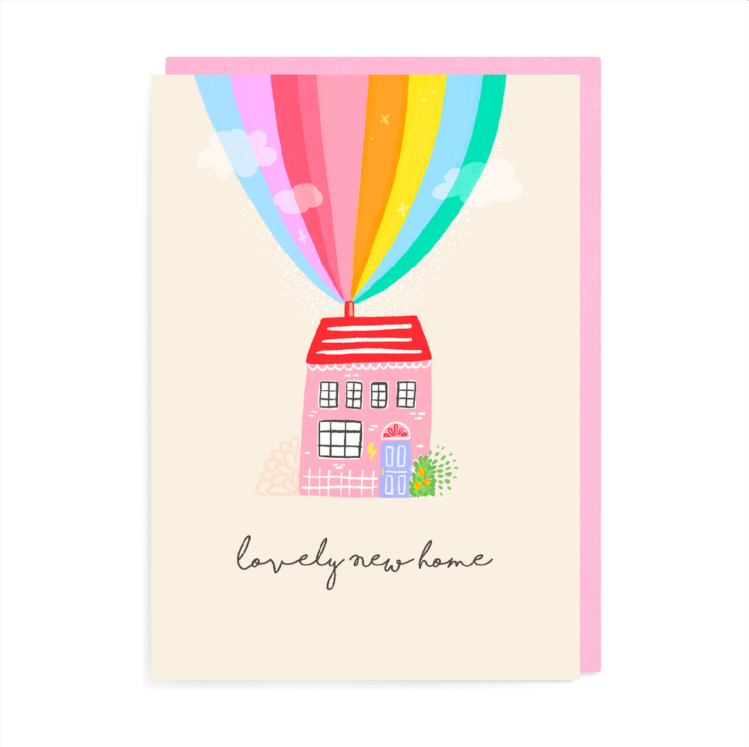 Pride Rainbow Housewarming Card