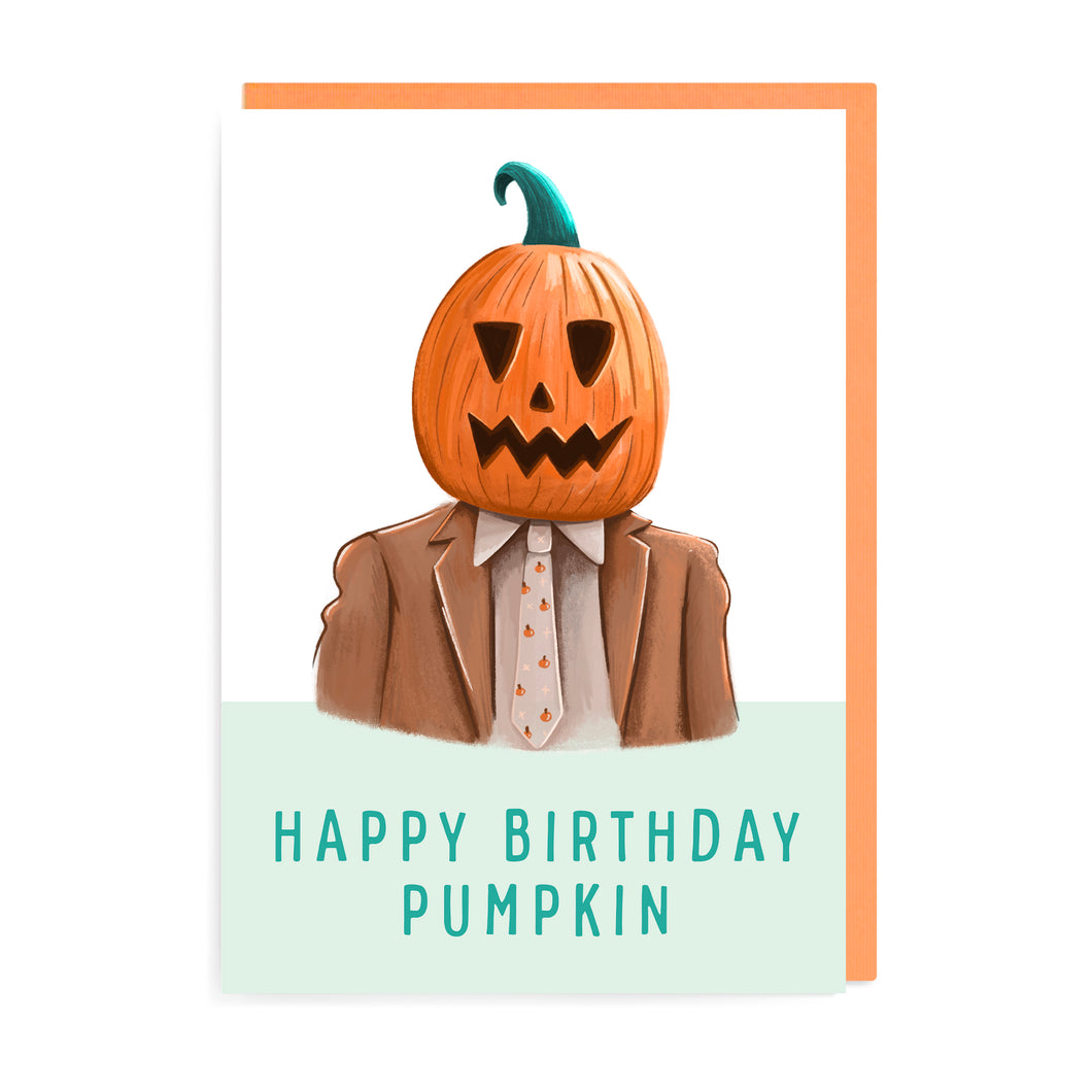 Pumpkin Birthday Dwight Card | The Office