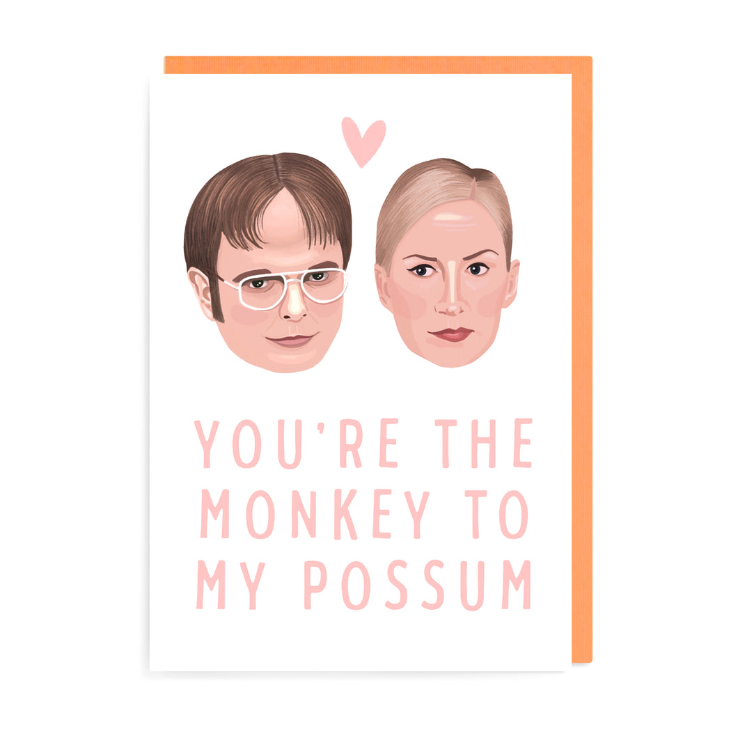 Dwight and Angela Love Card | The Office