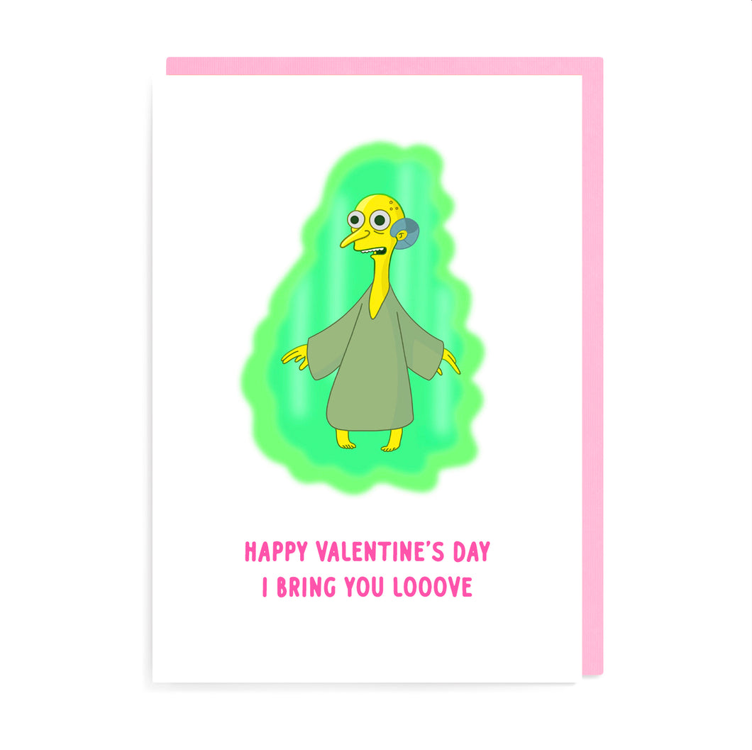 Mr Burns Valentine's Card | The Simpsons