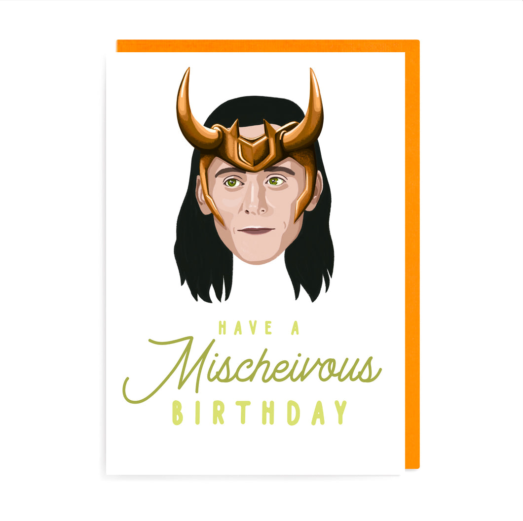 Loki Mischief Birthday Card | Marvel