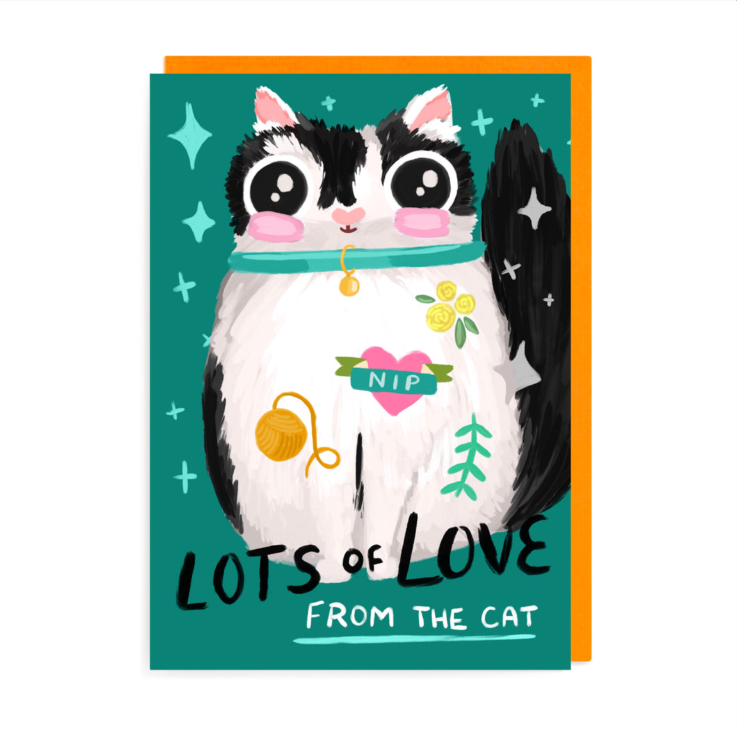 Love from the Cat Card