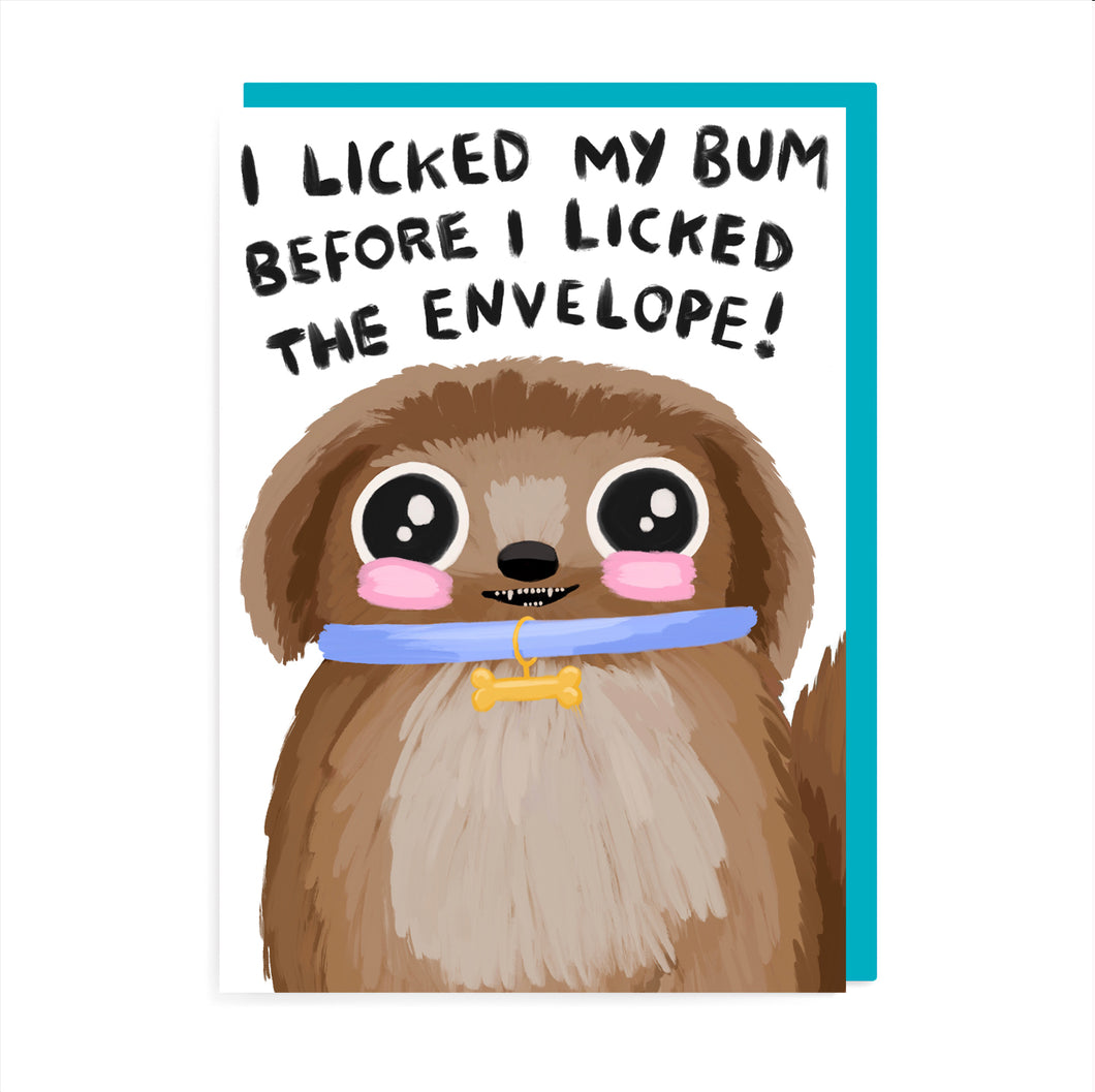 Cheeky Pup Card