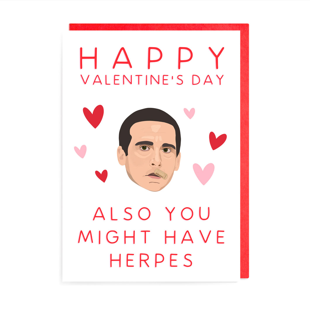 Michael Herpes Valentine's Day Card | The Office