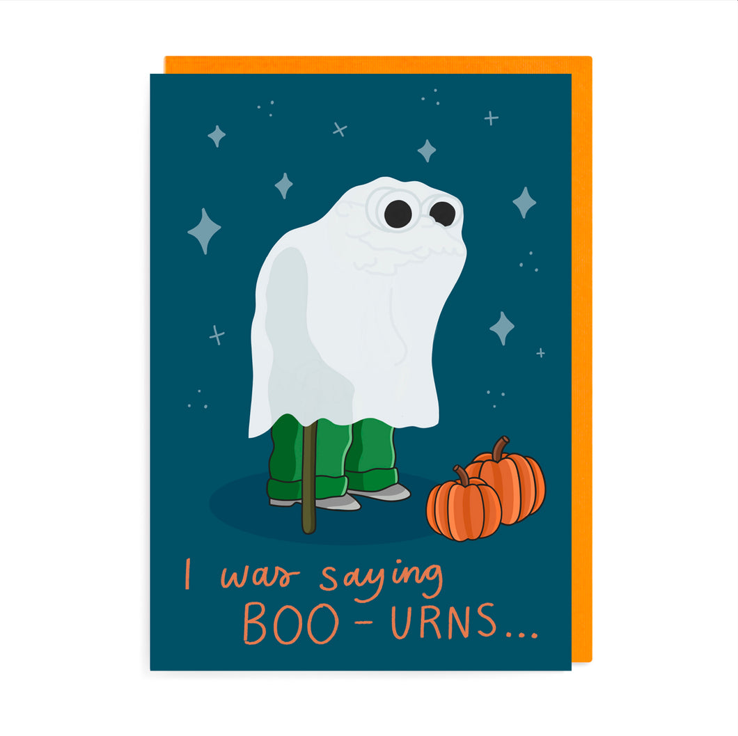 Moleman Boo-Urns Halloween Card | The Simpsons