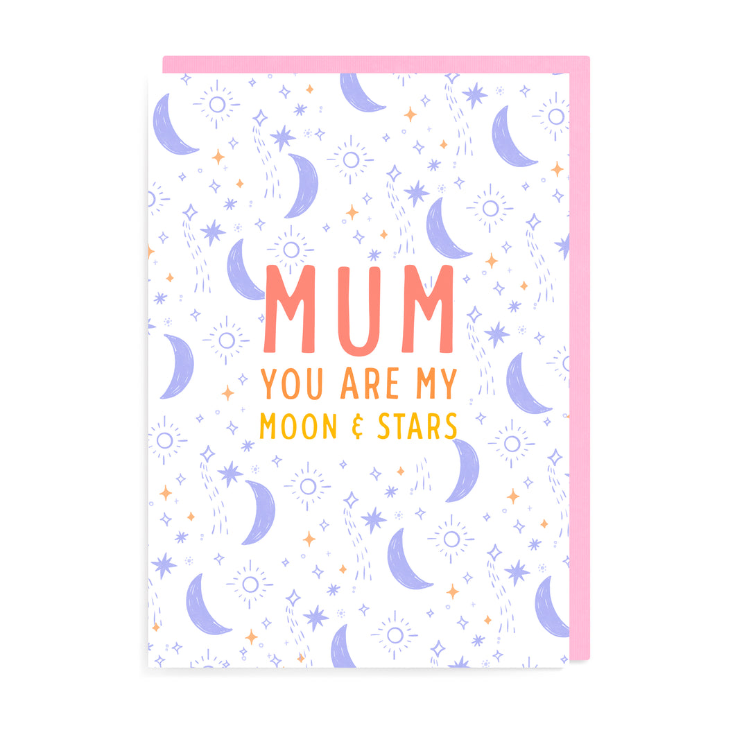 Moon and Stars Mother’s Day Card