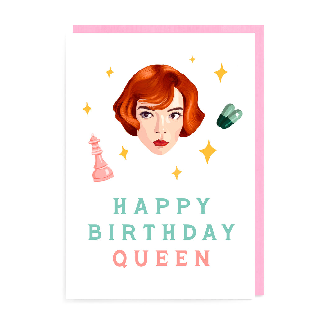 The Queen’s Gambit Birthday Card
