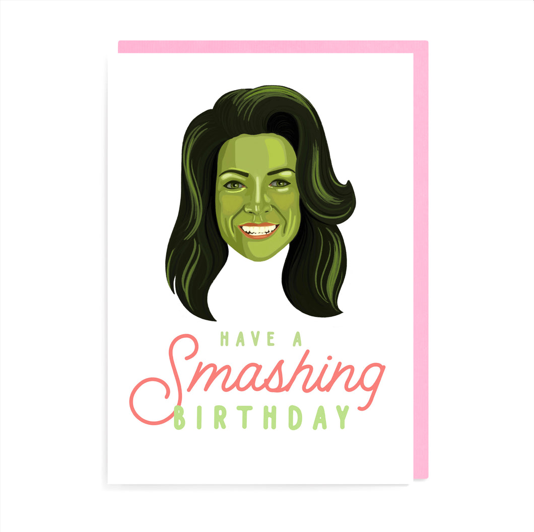 She Hulk Birthday Card | Marvel
