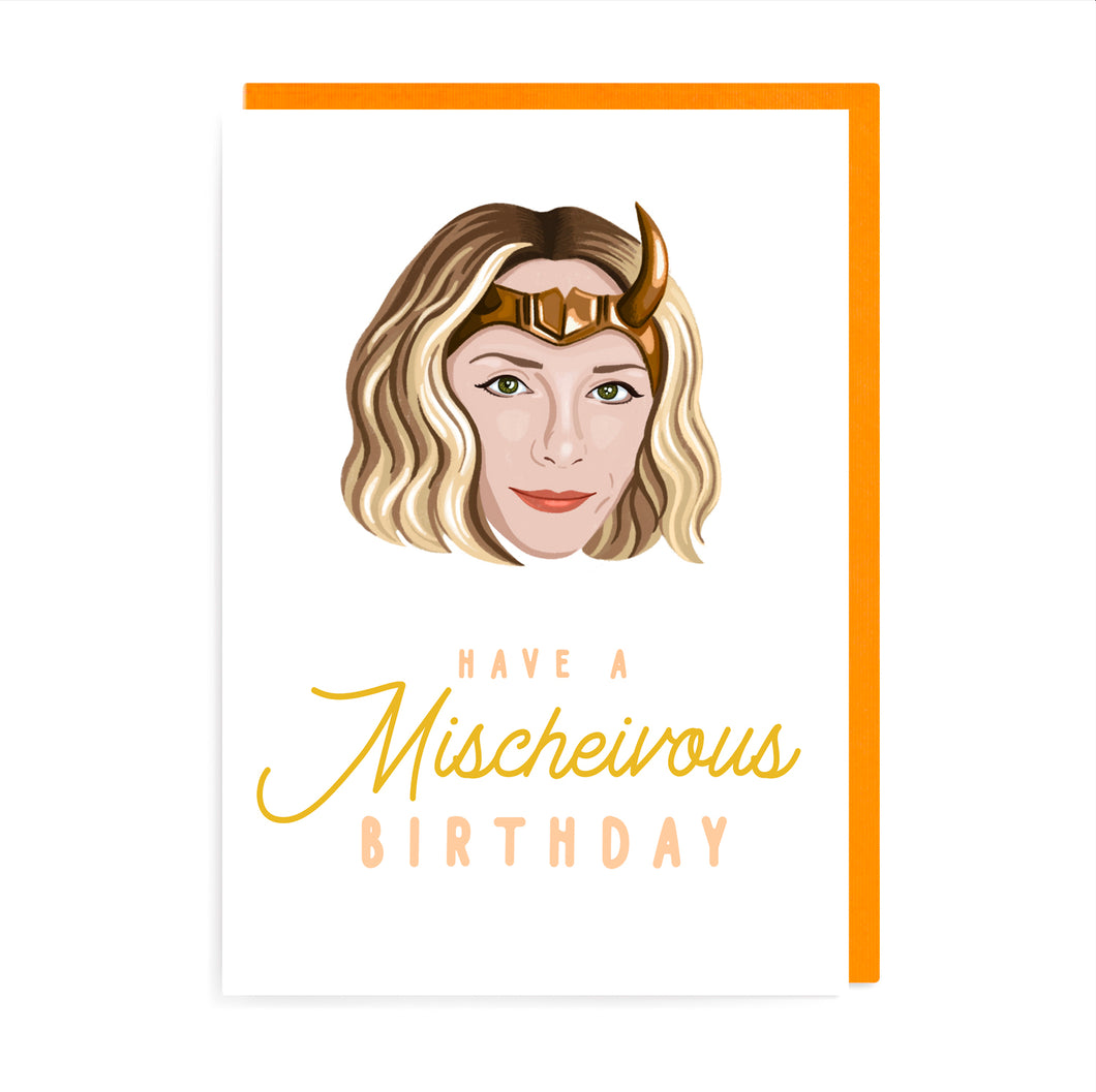 Sylvie Mischief Birthday Card | Marvel