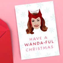 Load image into Gallery viewer, Wanda-ful Christmas Card | Marvel
