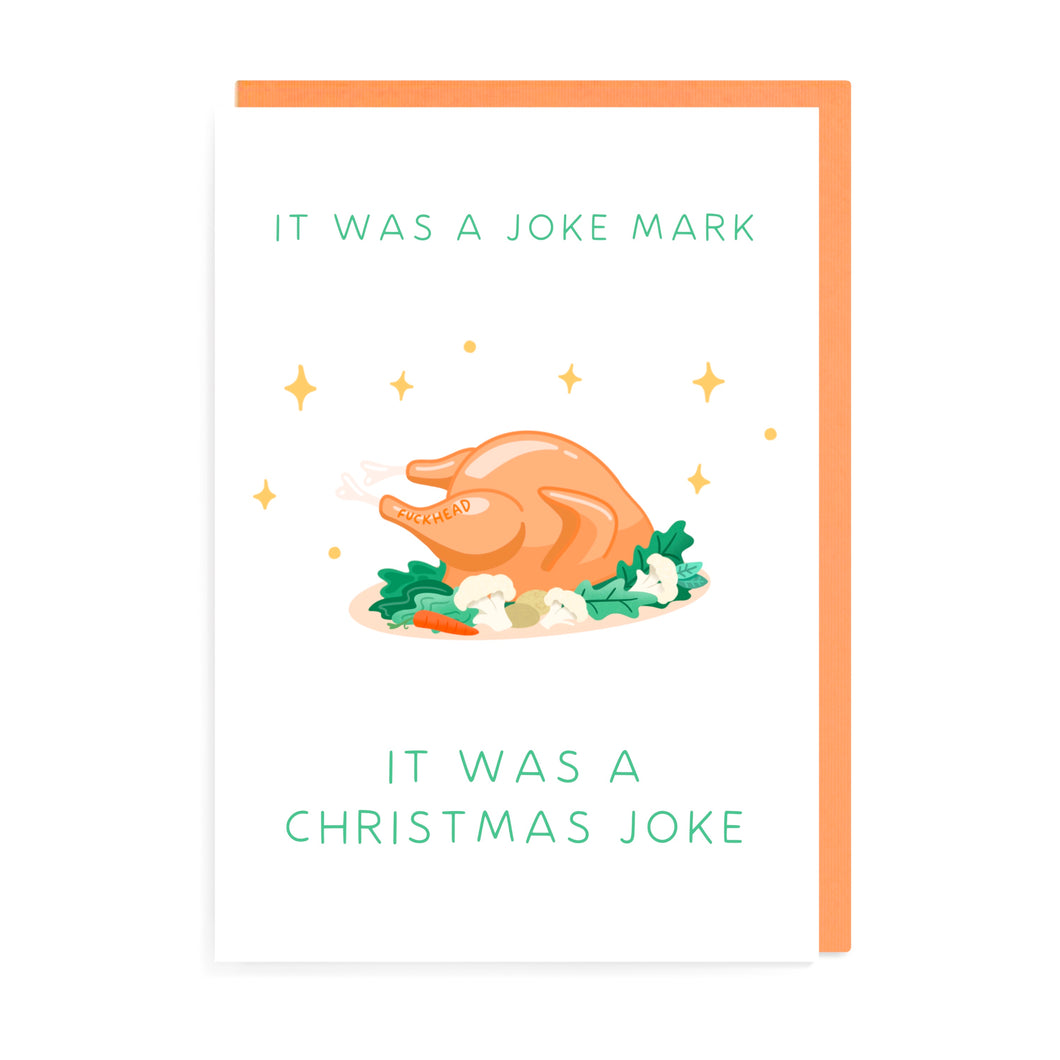 Christmas Turkey Card | Peep Show