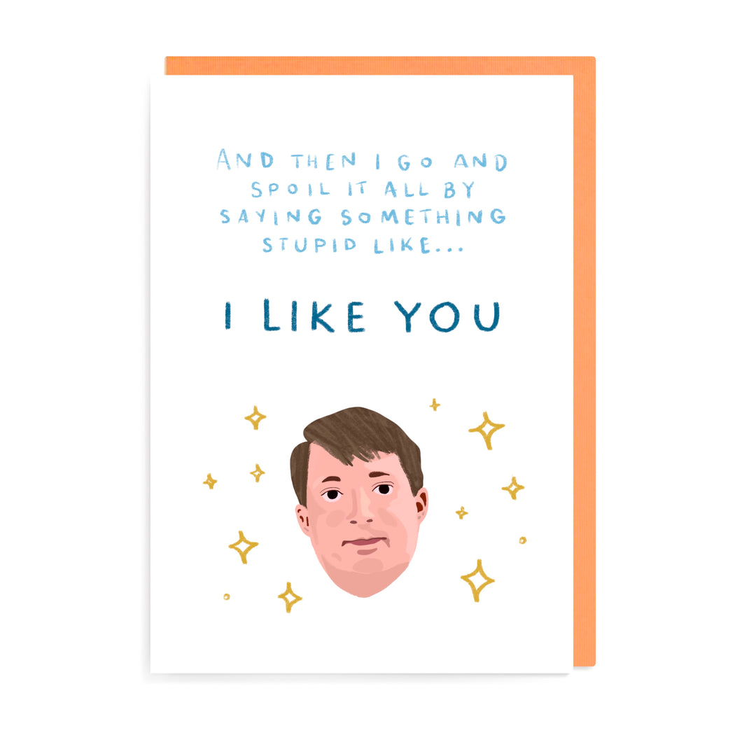 Mark I Like You Card | Peep Show