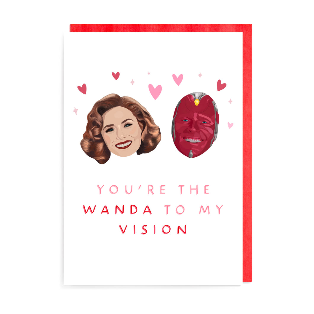 Wanda to my Vision Card | Marvel