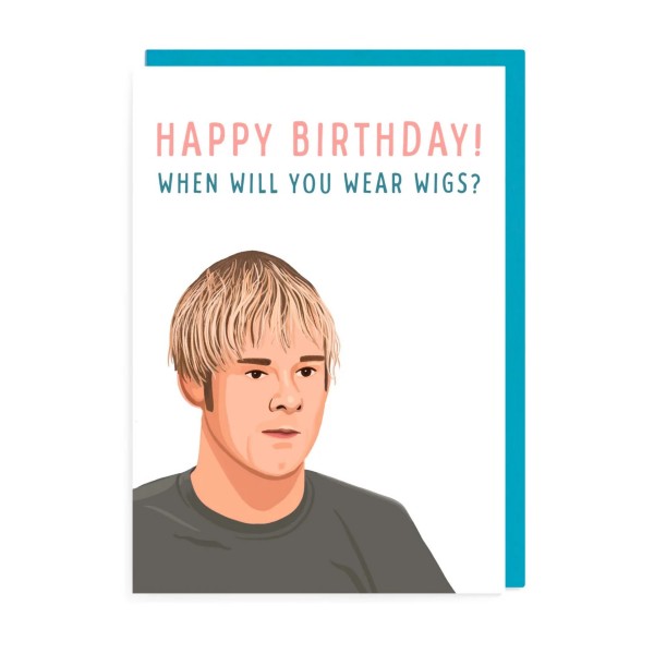 Will You Wear Wigs Birthday Card | Lord of the Rings Meme